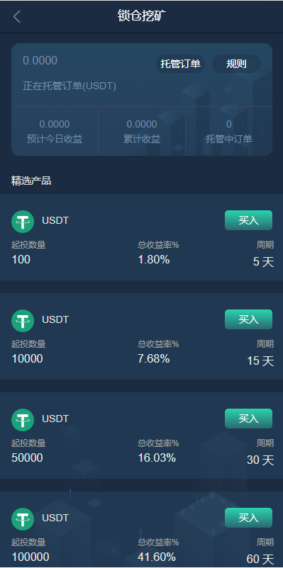 【交易所】多语言交易所源码/期权合约交易所/锁仓质押理财/新币认购开源代码插图10