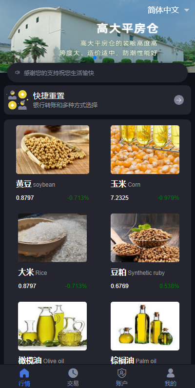 【微盘】二开版微交易系统/粮食微盘系统/双语言微盘代码开源插图2