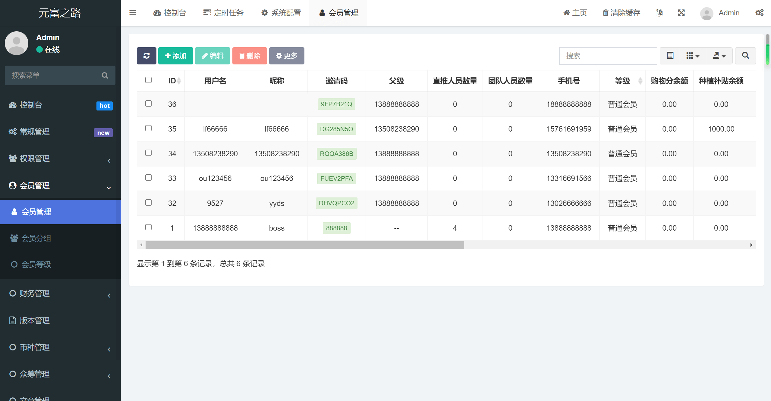 全新【代码开源】元富之路众筹商城PHP源码/订单认购/多多优购/商城加共识开源代码插图6