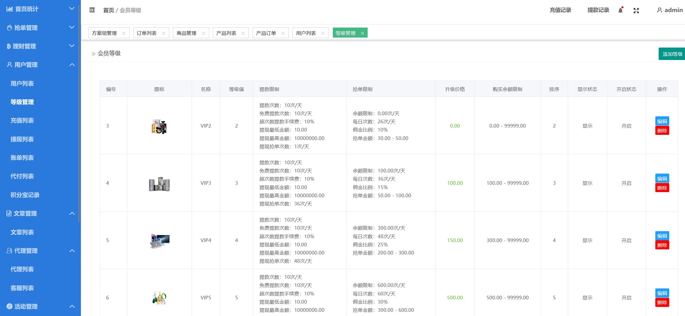 全新【代码开源】8国语言刷单系统源码/Amazon Associates task/V16最新版VUE版开源代码插图13