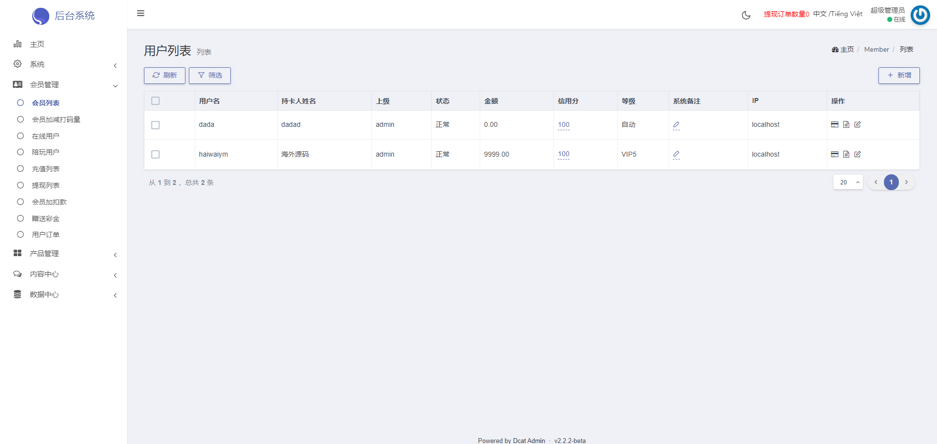 【最新海外UI伪商城cp游戏】多语言海外伪商城刷单系统/CP快三/带预设/订单自动匹配修复版插图13